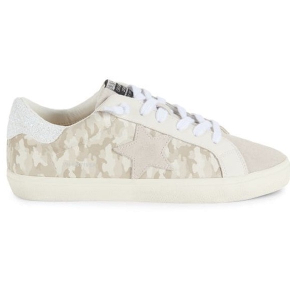 Vintage Havana Star Sneakers | Camo Print | Neutral Trainer | Size 8 - Picture 4 of 11